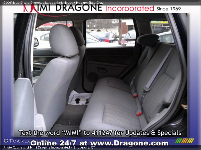 Black / Medium Slate Gray 2006 Jeep Grand Cherokee Laredo 4x4