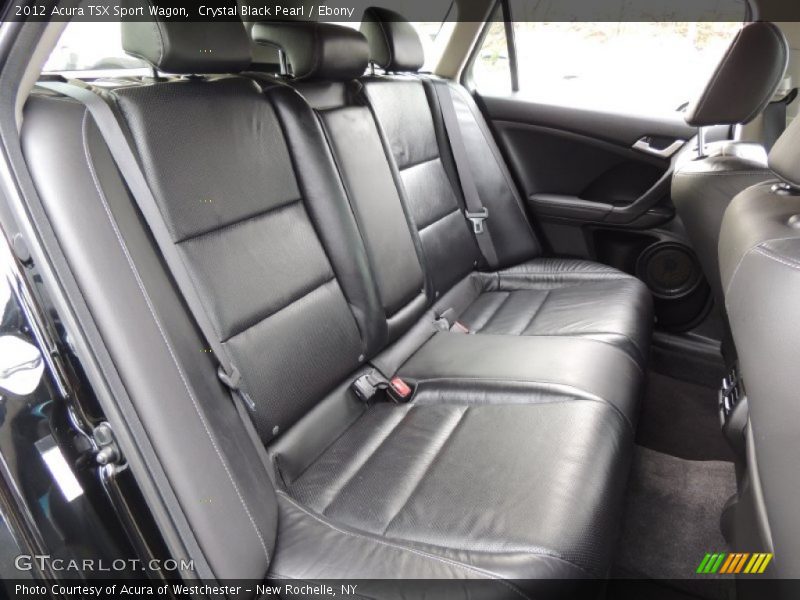 Rear Seat of 2012 TSX Sport Wagon