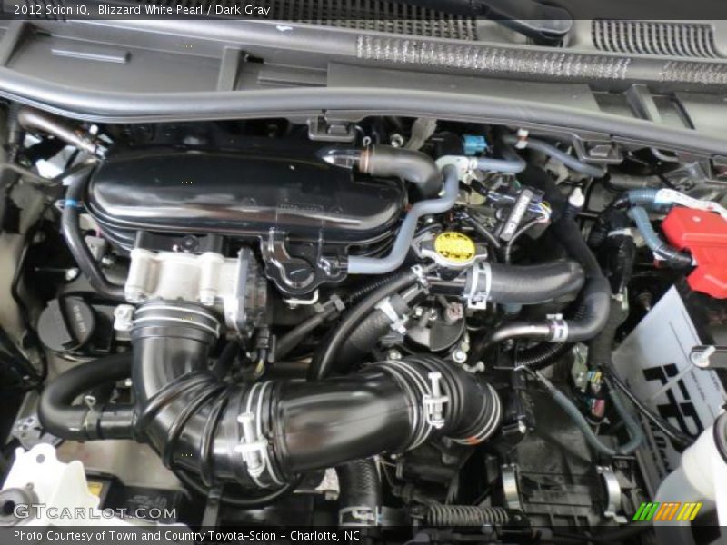  2012 iQ  Engine - 1.3 Liter DOHC 16-Valve Dual VVT-i 4 Cylinder