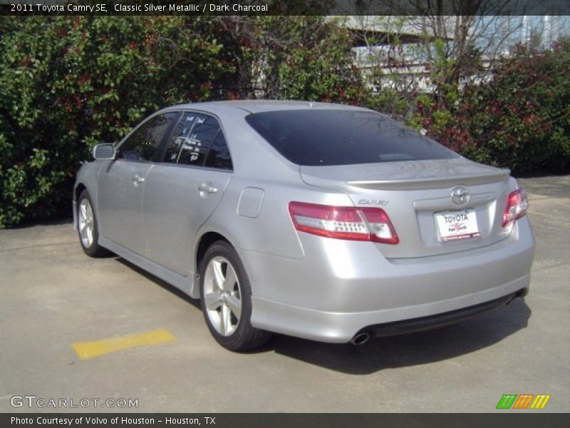 Classic Silver Metallic / Dark Charcoal 2011 Toyota Camry SE