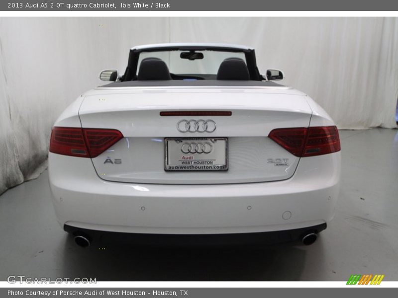 Ibis White / Black 2013 Audi A5 2.0T quattro Cabriolet