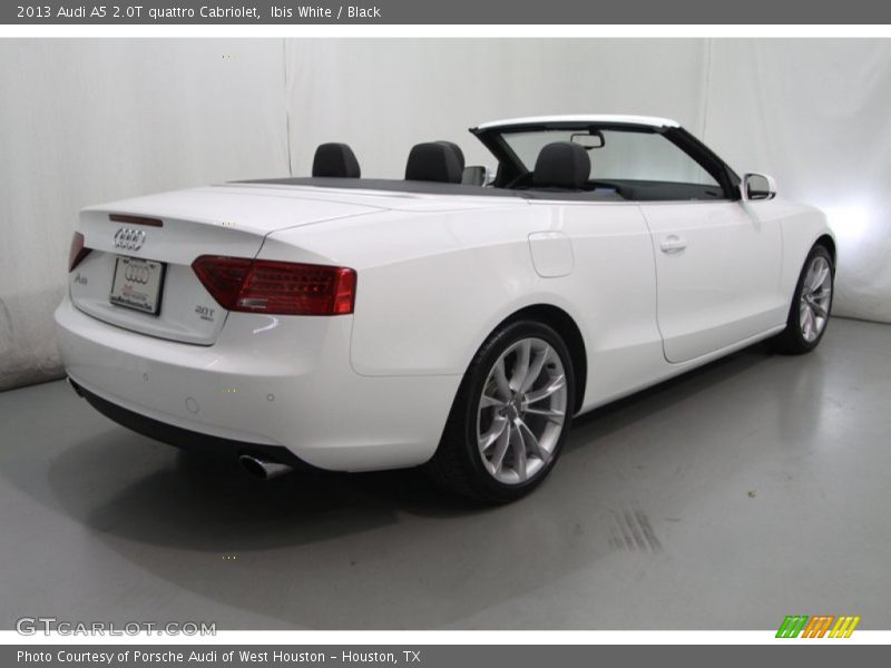 Ibis White / Black 2013 Audi A5 2.0T quattro Cabriolet