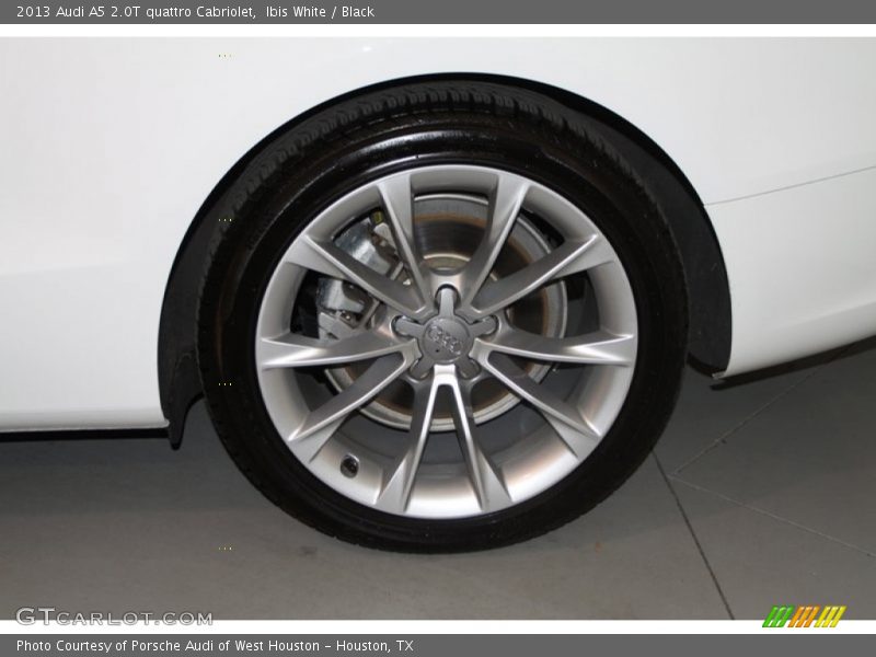 Ibis White / Black 2013 Audi A5 2.0T quattro Cabriolet