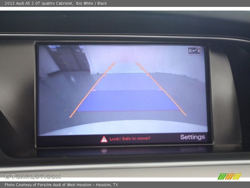 Ibis White / Black 2013 Audi A5 2.0T quattro Cabriolet