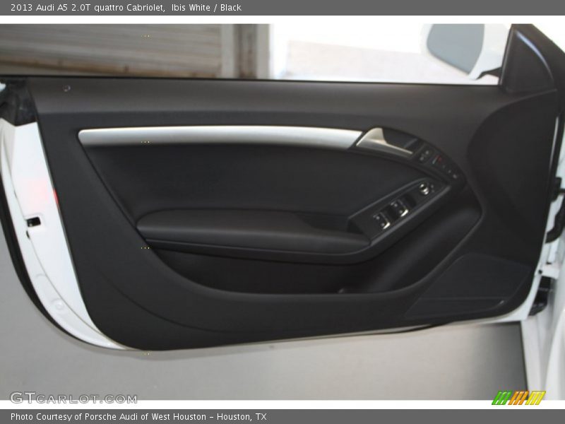 Ibis White / Black 2013 Audi A5 2.0T quattro Cabriolet