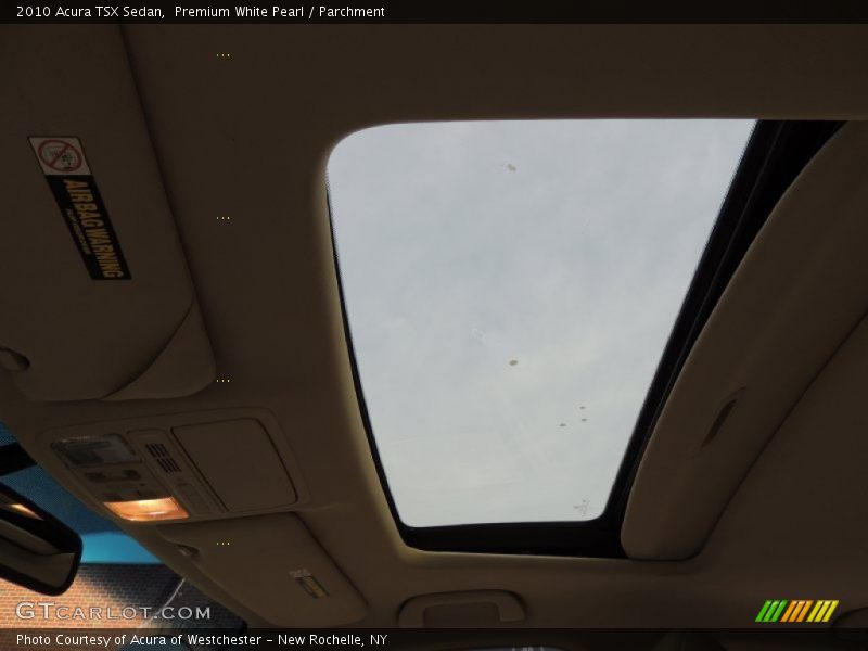 Premium White Pearl / Parchment 2010 Acura TSX Sedan