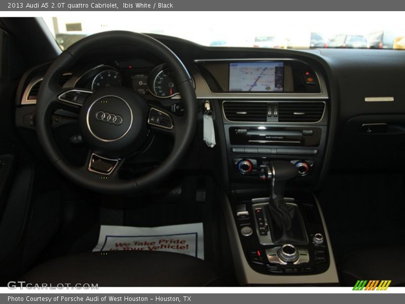 Ibis White / Black 2013 Audi A5 2.0T quattro Cabriolet