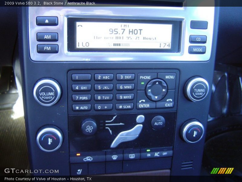 Black Stone / Anthracite Black 2009 Volvo S80 3.2