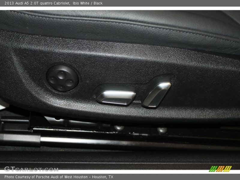 Ibis White / Black 2013 Audi A5 2.0T quattro Cabriolet
