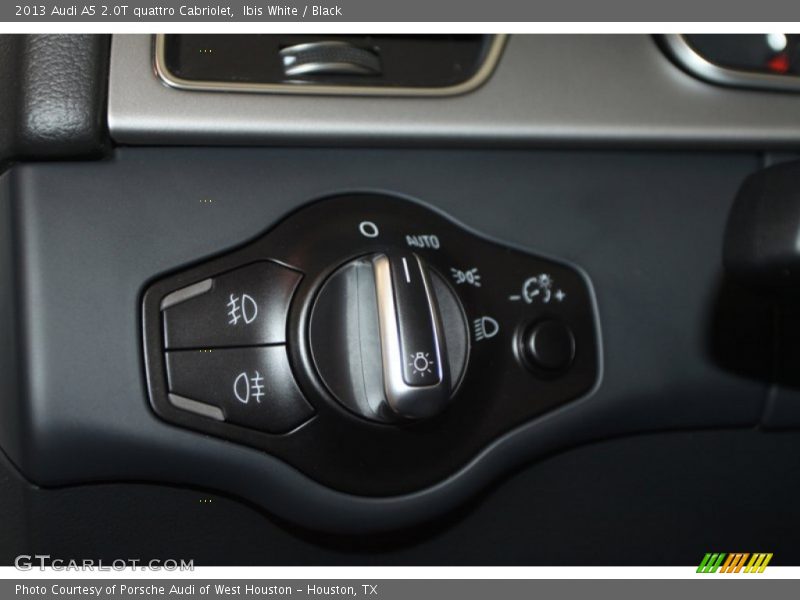 Ibis White / Black 2013 Audi A5 2.0T quattro Cabriolet