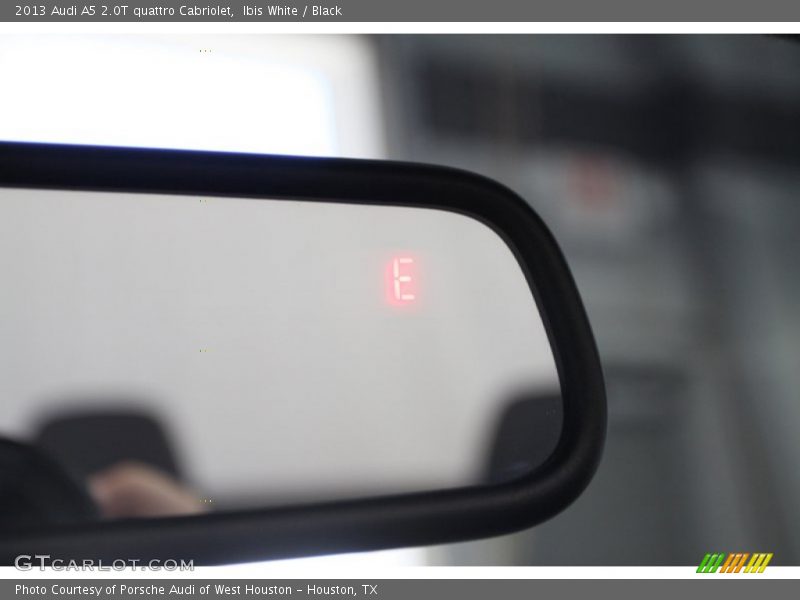 Ibis White / Black 2013 Audi A5 2.0T quattro Cabriolet