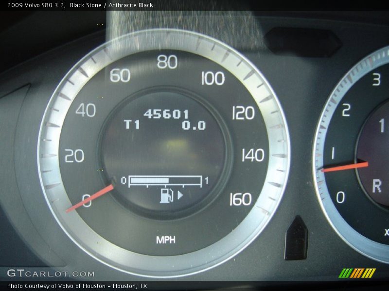 Black Stone / Anthracite Black 2009 Volvo S80 3.2