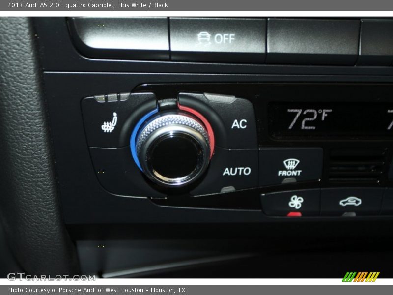 Ibis White / Black 2013 Audi A5 2.0T quattro Cabriolet
