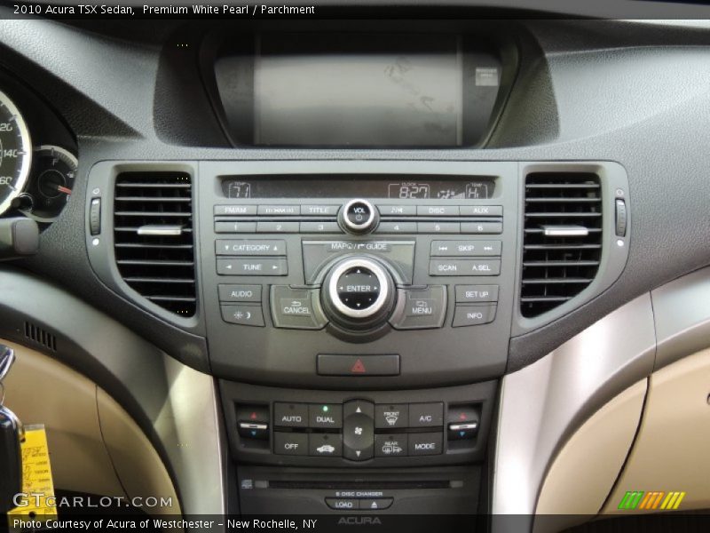 Premium White Pearl / Parchment 2010 Acura TSX Sedan
