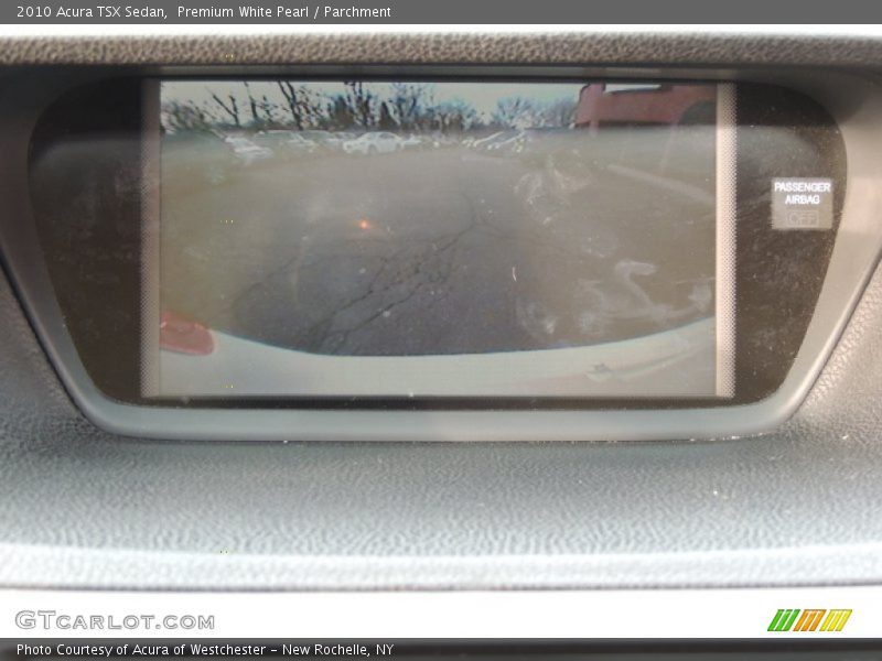 Premium White Pearl / Parchment 2010 Acura TSX Sedan