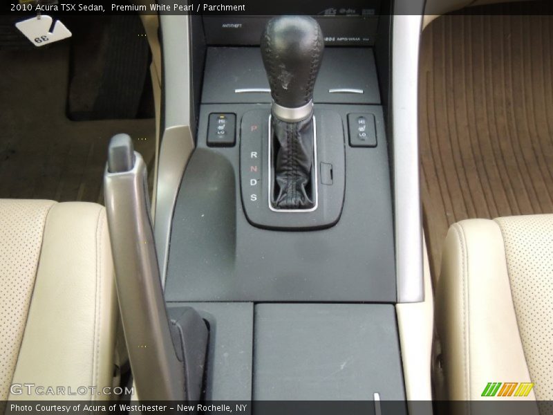 Premium White Pearl / Parchment 2010 Acura TSX Sedan