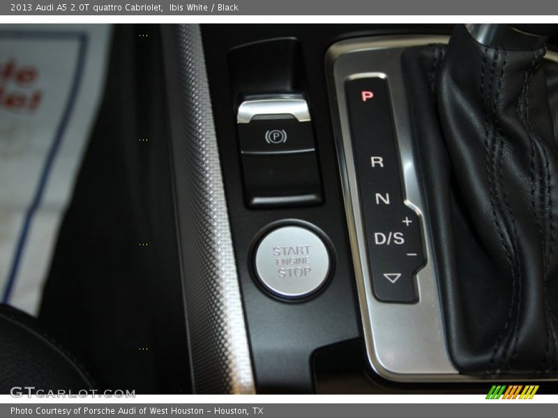 Ibis White / Black 2013 Audi A5 2.0T quattro Cabriolet