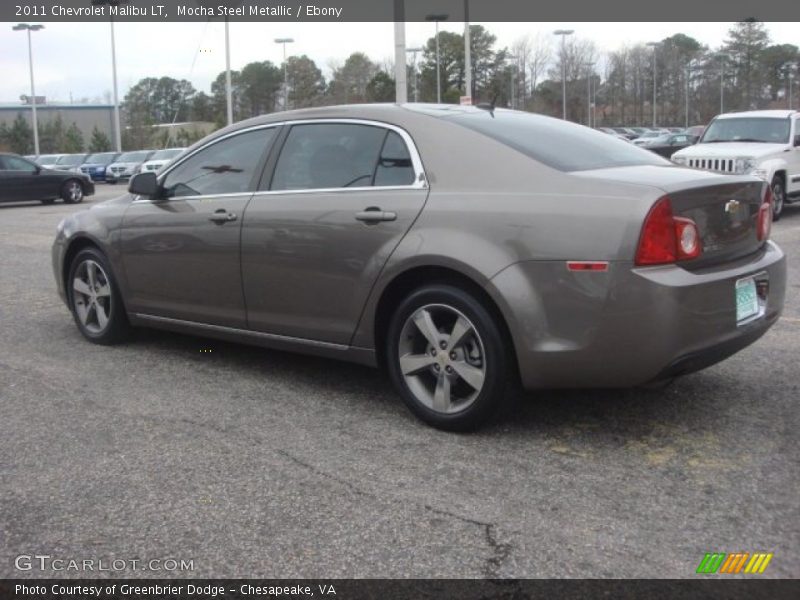 Mocha Steel Metallic / Ebony 2011 Chevrolet Malibu LT