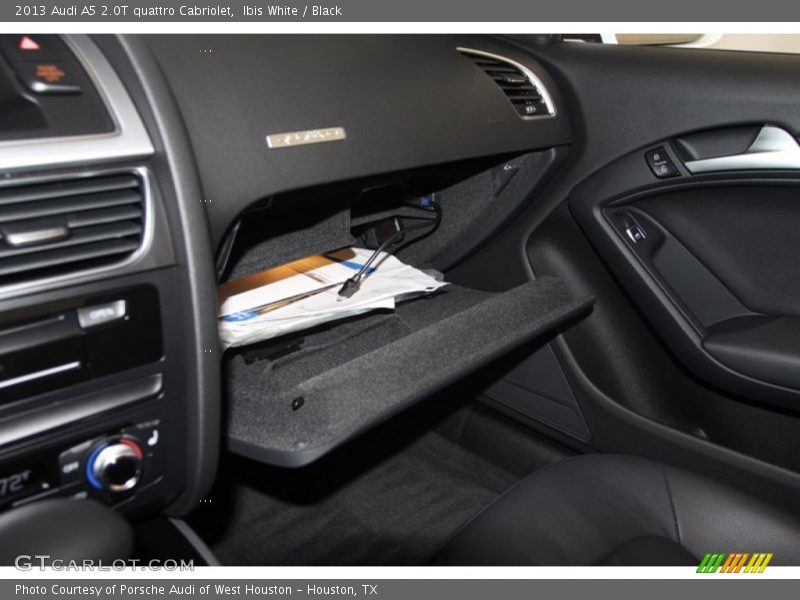 Ibis White / Black 2013 Audi A5 2.0T quattro Cabriolet