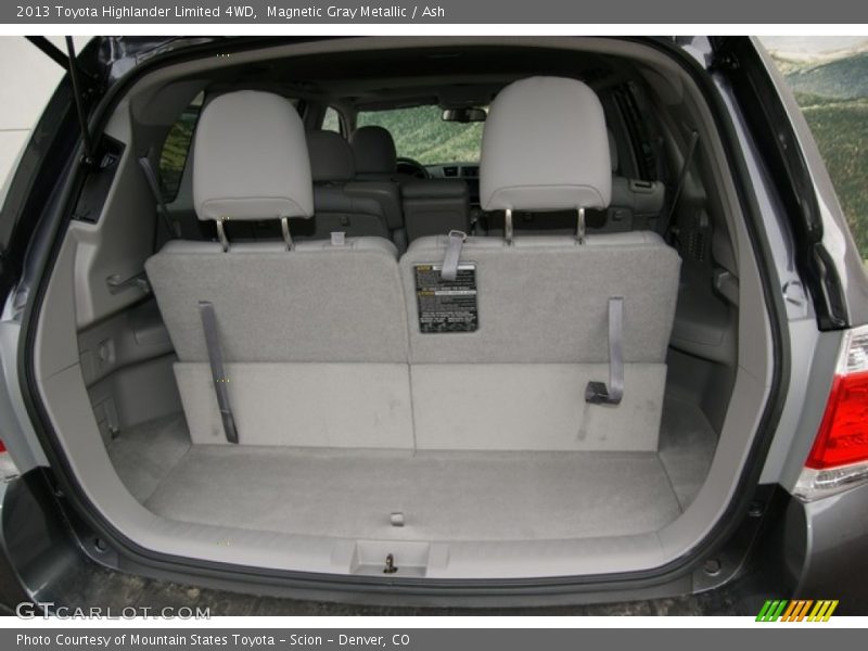 Magnetic Gray Metallic / Ash 2013 Toyota Highlander Limited 4WD