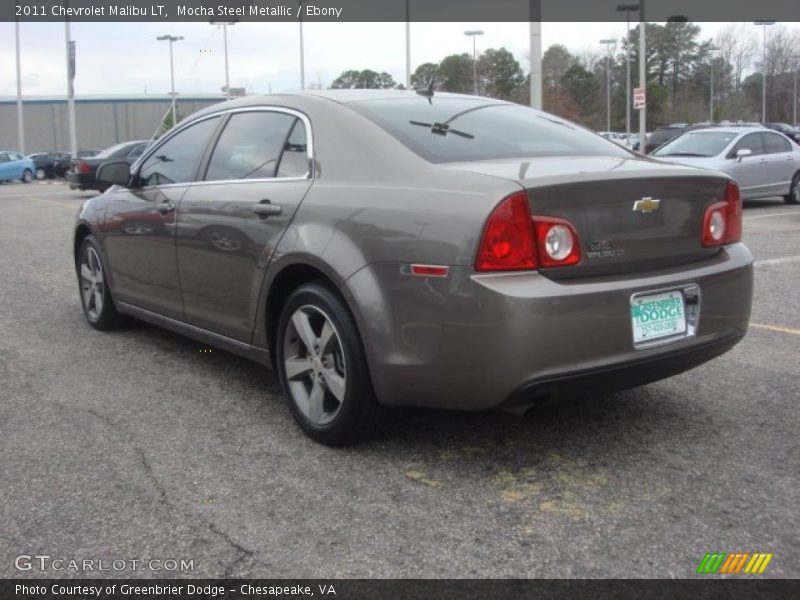 Mocha Steel Metallic / Ebony 2011 Chevrolet Malibu LT