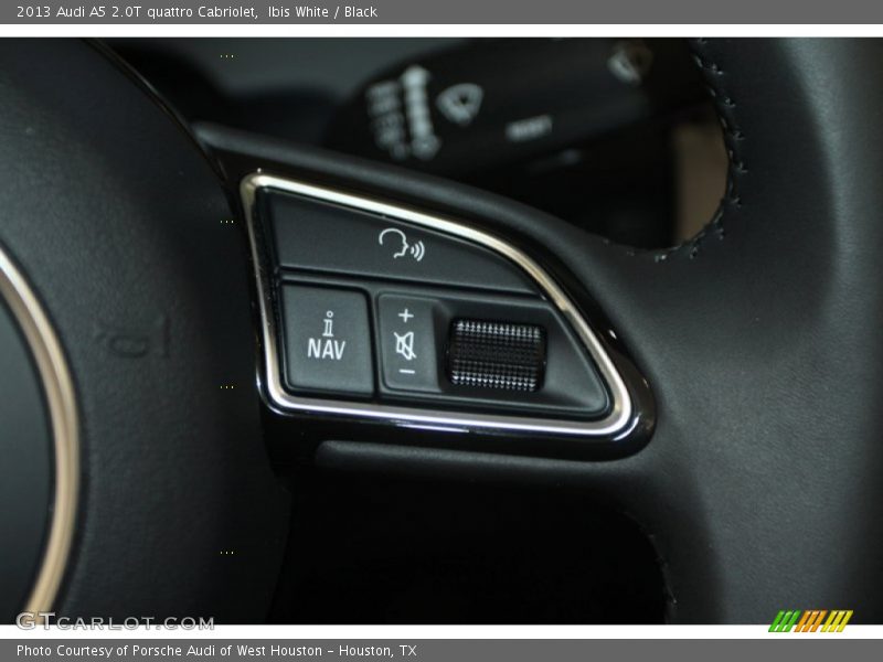 Ibis White / Black 2013 Audi A5 2.0T quattro Cabriolet