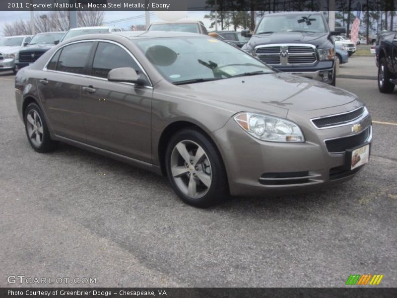 Mocha Steel Metallic / Ebony 2011 Chevrolet Malibu LT
