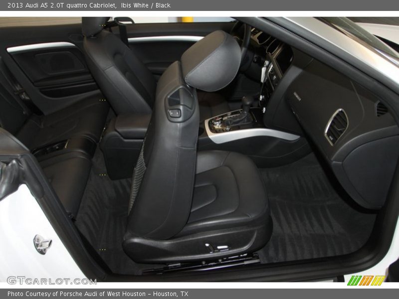 Ibis White / Black 2013 Audi A5 2.0T quattro Cabriolet