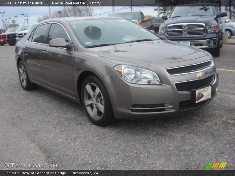 Mocha Steel Metallic / Ebony 2011 Chevrolet Malibu LT