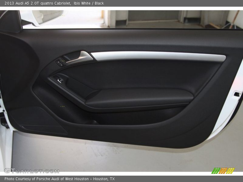 Ibis White / Black 2013 Audi A5 2.0T quattro Cabriolet