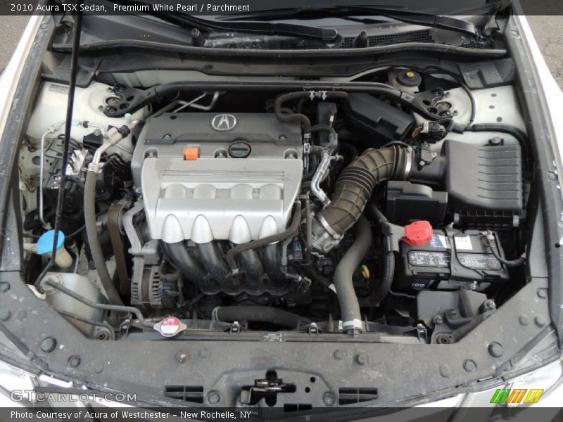 Premium White Pearl / Parchment 2010 Acura TSX Sedan
