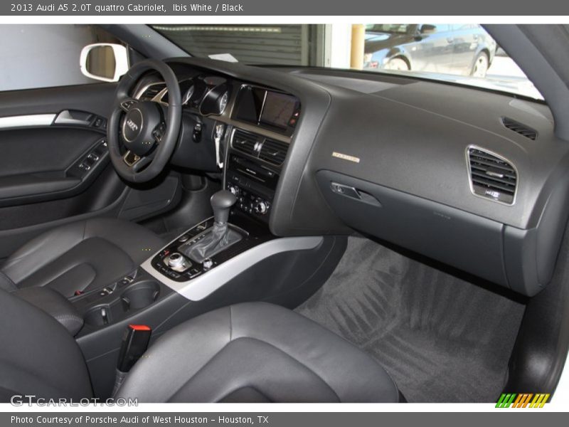 Ibis White / Black 2013 Audi A5 2.0T quattro Cabriolet