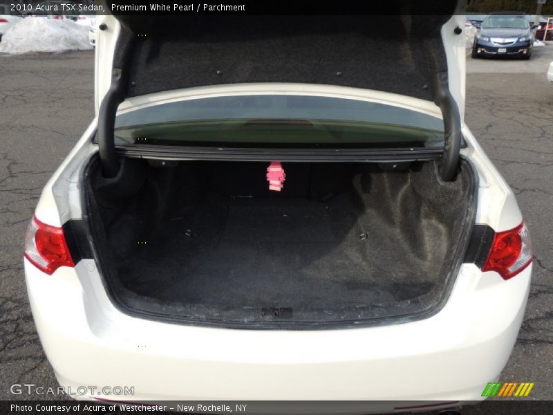 Premium White Pearl / Parchment 2010 Acura TSX Sedan
