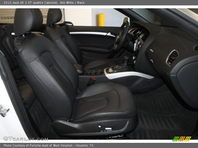 Ibis White / Black 2013 Audi A5 2.0T quattro Cabriolet