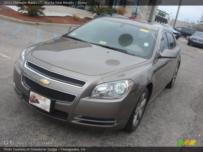 Mocha Steel Metallic / Ebony 2011 Chevrolet Malibu LT