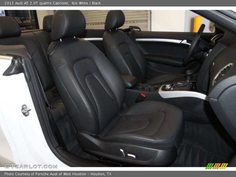 Ibis White / Black 2013 Audi A5 2.0T quattro Cabriolet