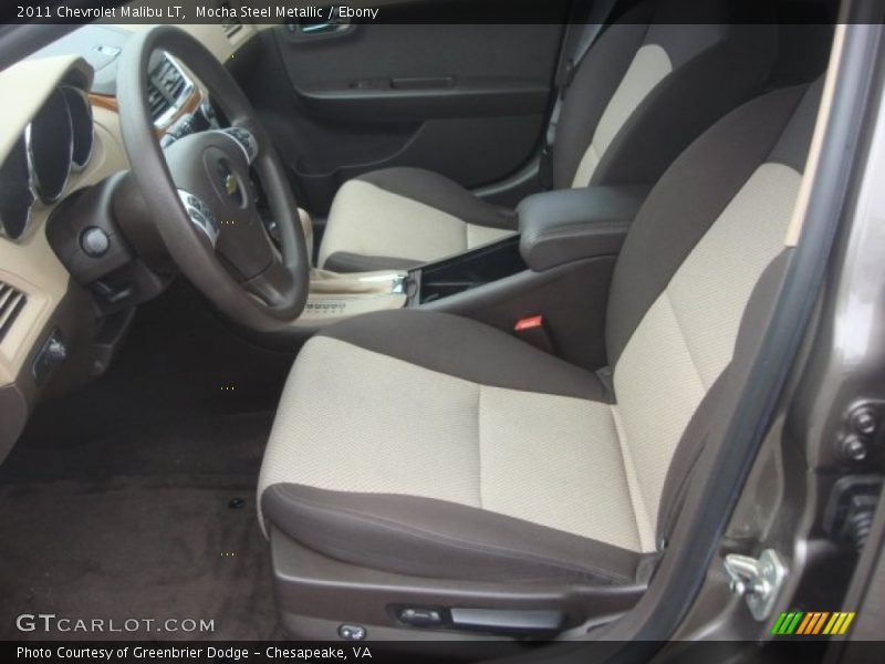 Mocha Steel Metallic / Ebony 2011 Chevrolet Malibu LT