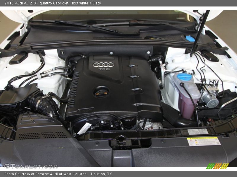 Ibis White / Black 2013 Audi A5 2.0T quattro Cabriolet
