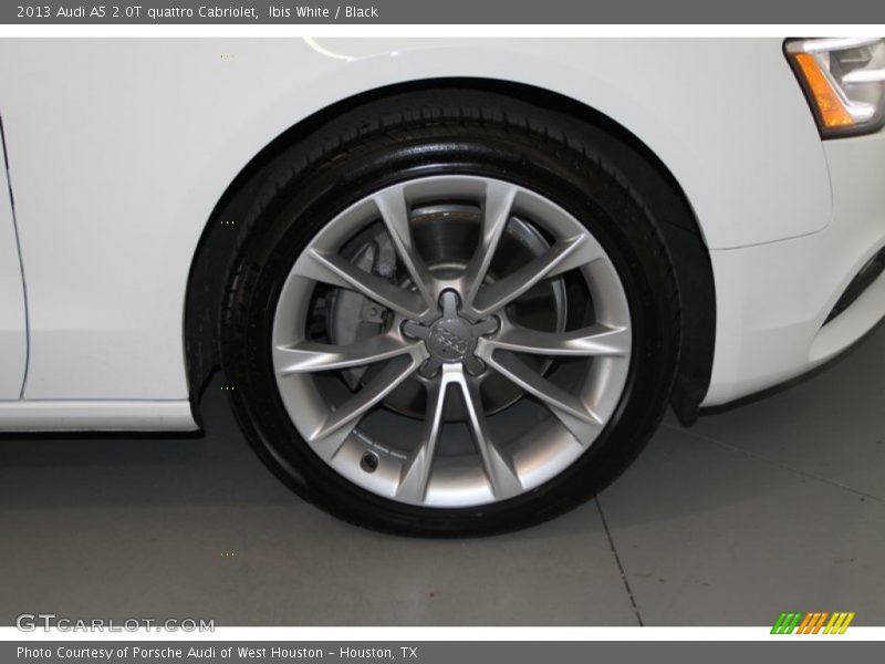 Ibis White / Black 2013 Audi A5 2.0T quattro Cabriolet