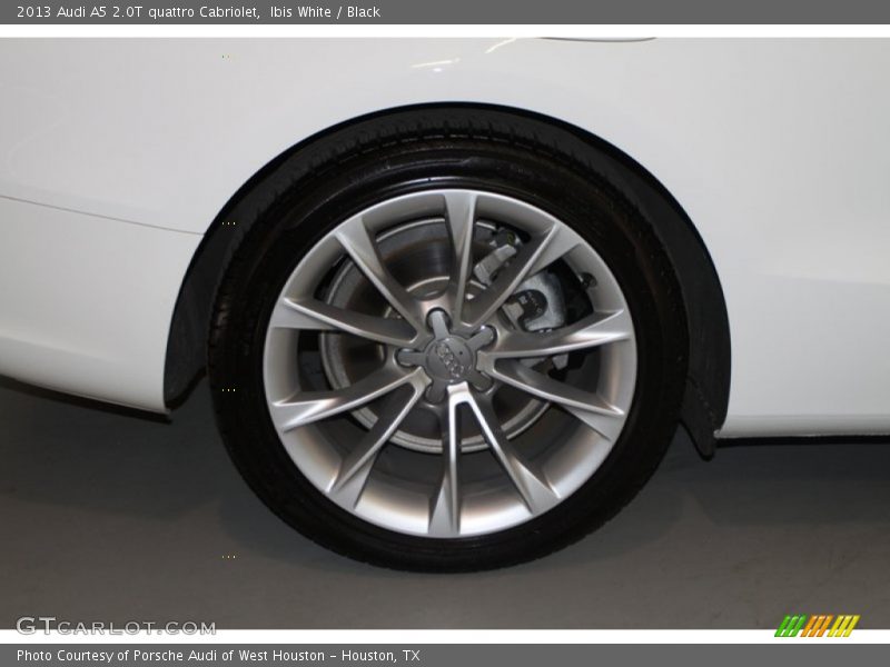 Ibis White / Black 2013 Audi A5 2.0T quattro Cabriolet