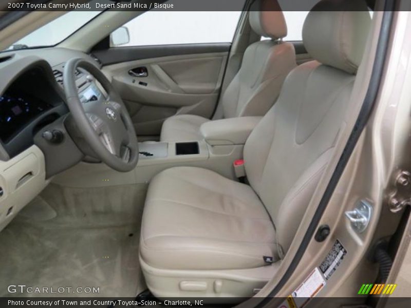  2007 Camry Hybrid Bisque Interior