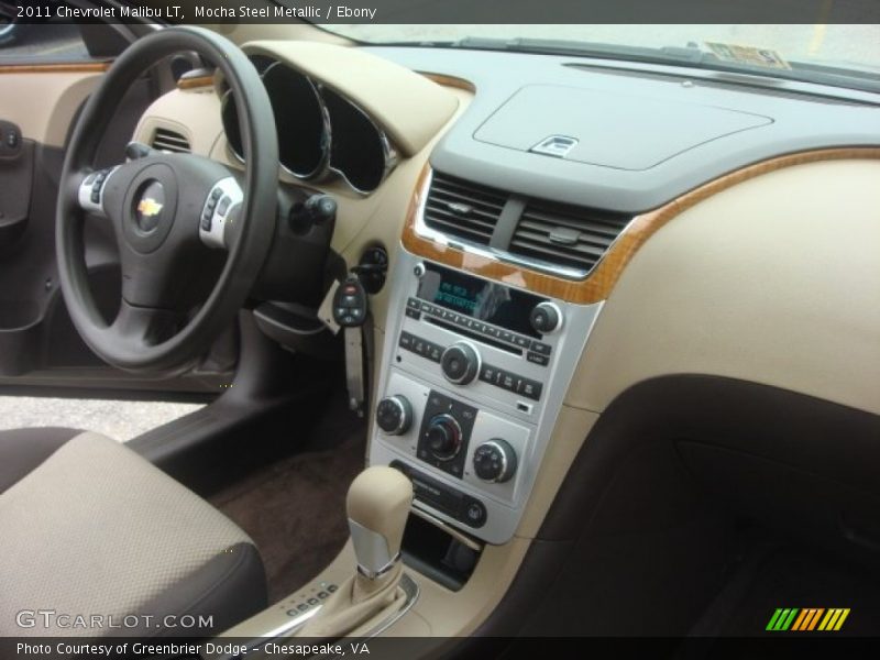 Mocha Steel Metallic / Ebony 2011 Chevrolet Malibu LT