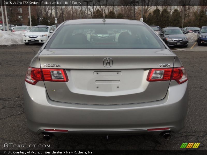 Palladium Metallic / Ebony 2010 Acura TSX Sedan