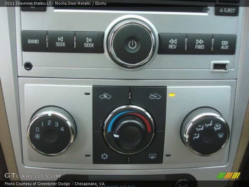 Mocha Steel Metallic / Ebony 2011 Chevrolet Malibu LT