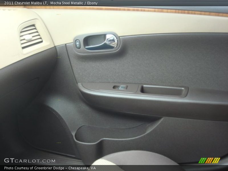 Mocha Steel Metallic / Ebony 2011 Chevrolet Malibu LT