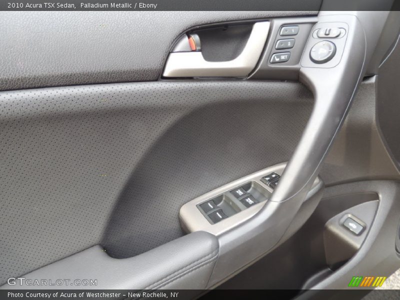 Palladium Metallic / Ebony 2010 Acura TSX Sedan