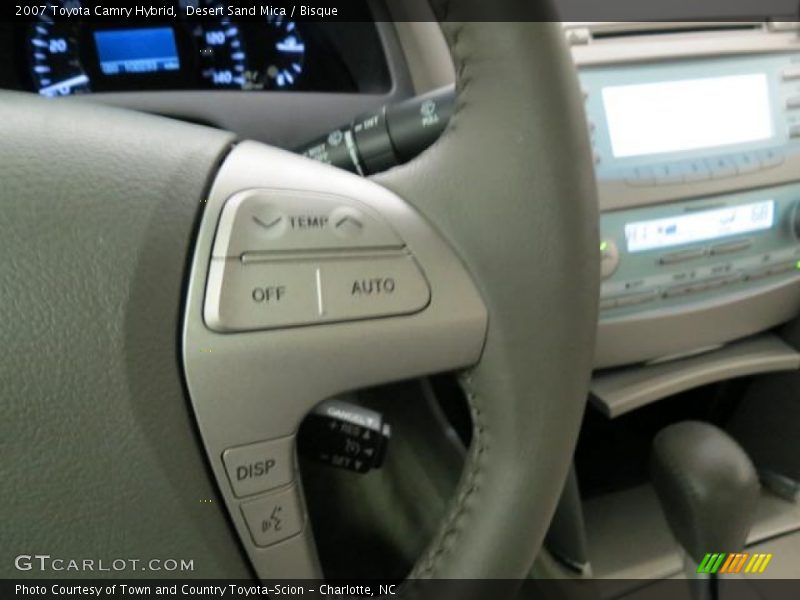 Controls of 2007 Camry Hybrid