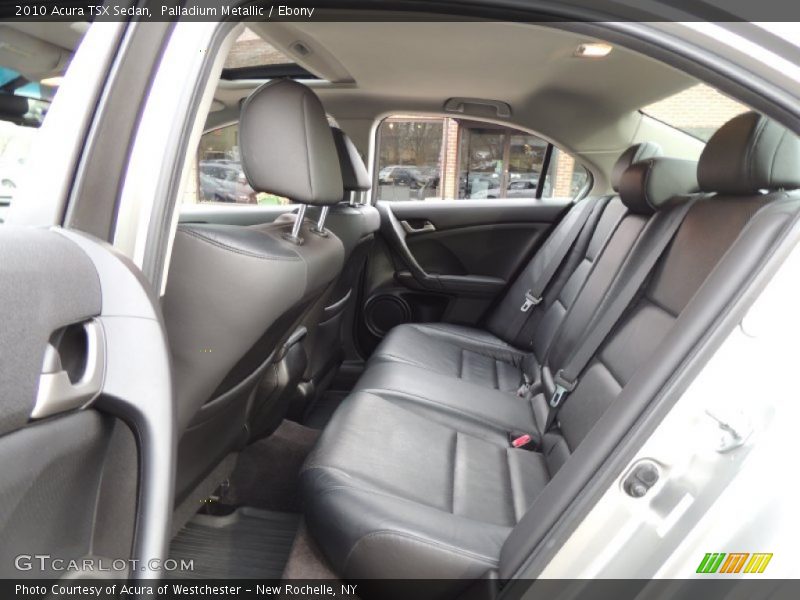 Palladium Metallic / Ebony 2010 Acura TSX Sedan