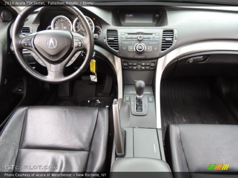 Palladium Metallic / Ebony 2010 Acura TSX Sedan