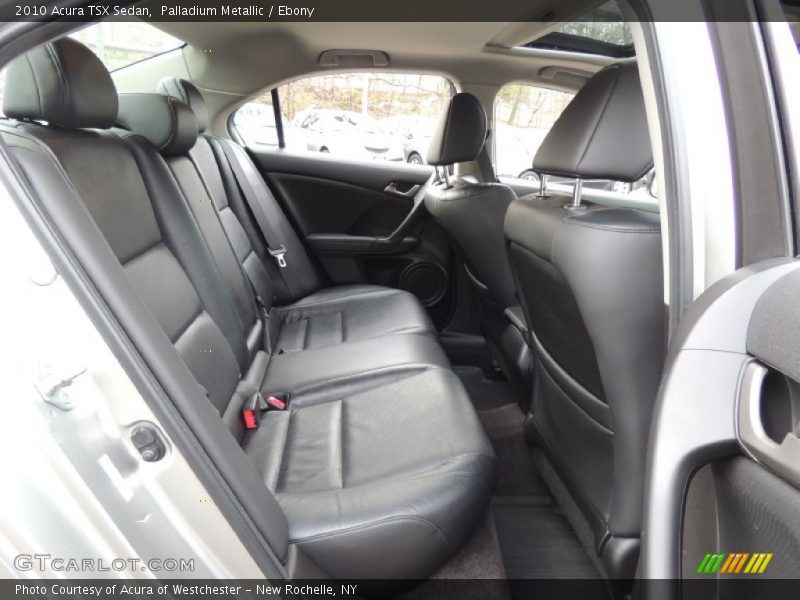 Palladium Metallic / Ebony 2010 Acura TSX Sedan